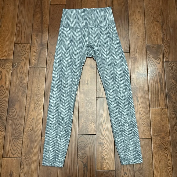 Size 4 Lululemon wunder under arrow jacquard high rise - Picture 2 of 6
